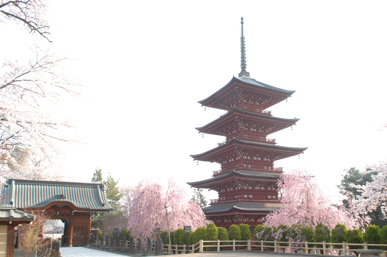 Saishoin five-story pagoda